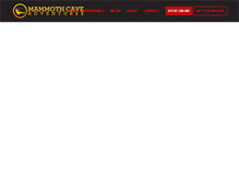 Tablet Screenshot of mammothcave-adventures.com